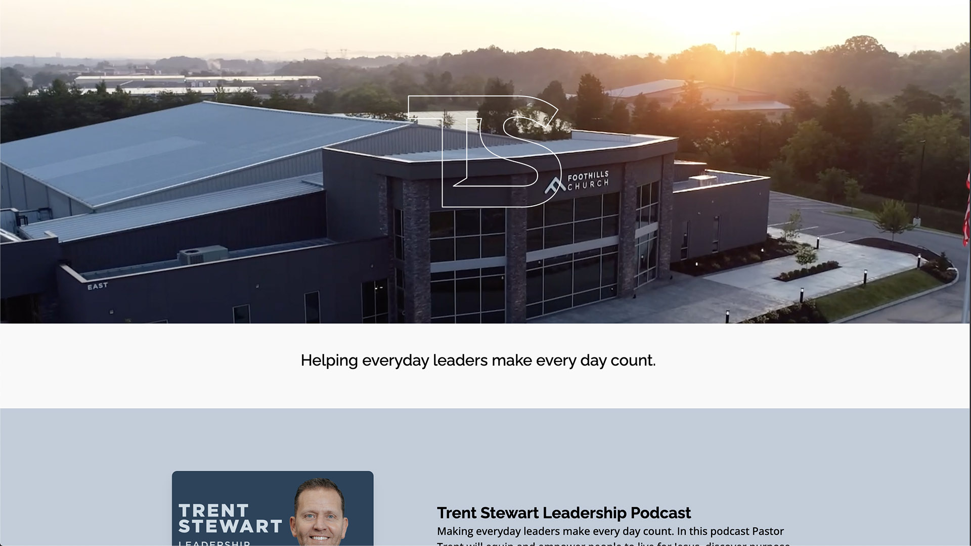 Trent Stewart Leadership Site Photo